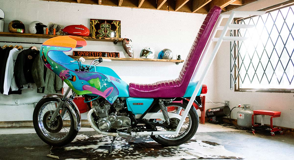 Tammy Faye motorcycle at Grifter Company