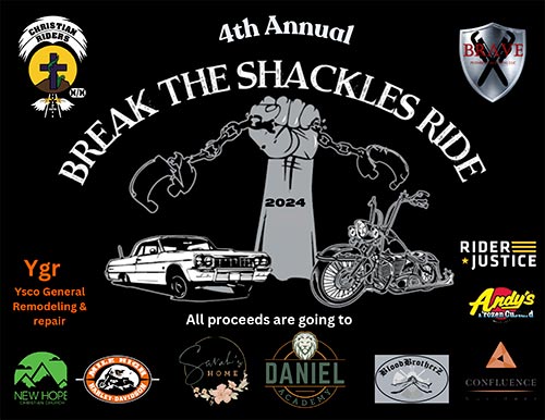 Break the Shackles Ride 2024 - Christian Riders in Faith Motorcycle Ministry