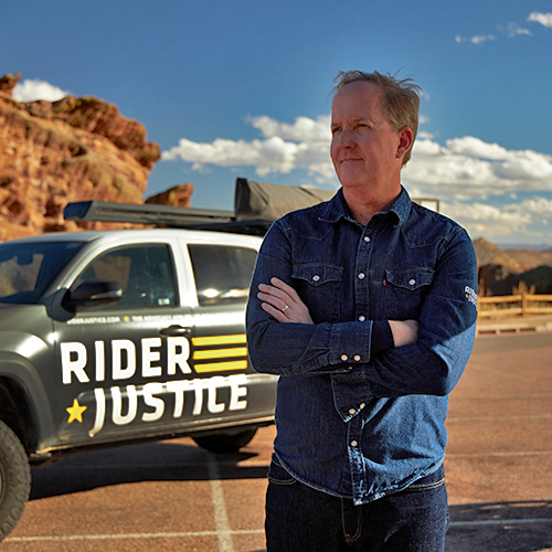 Scott O'Sullivan, attorney and founder of Rider Justice and motorcycle accident attorney