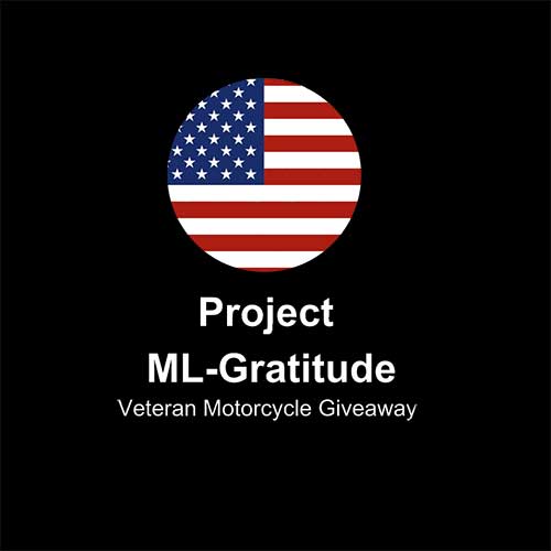 Project ML-Gratitude logo - motorcycles for veterans