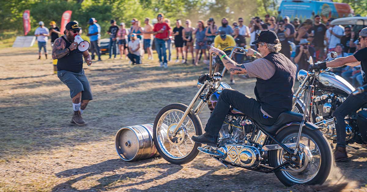 Keg Push Motorcycle Game |  | colorado motorcyle lawyers