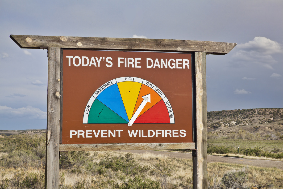 Colorado wildfire sign motorcycle lawyer