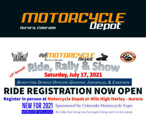 13th Annual Motorcycle Depot Ride, Rally & Show