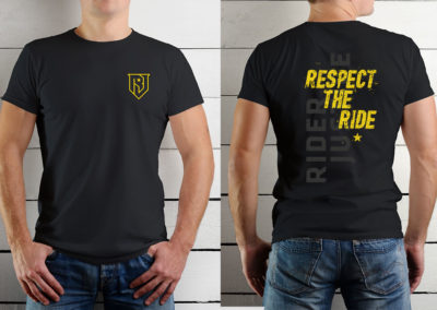 Rider Justice Respect the Ride t-shirt