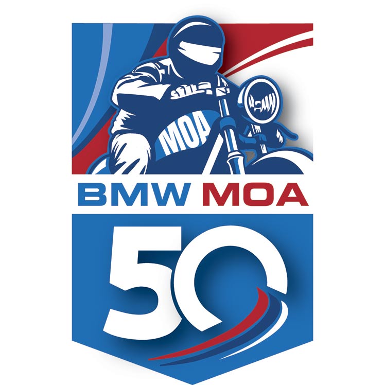 BMW MOA 50th Shield Logo