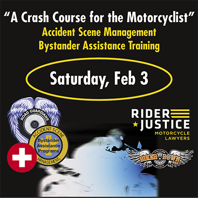 Accident Scene Management Class for Motorcycles
