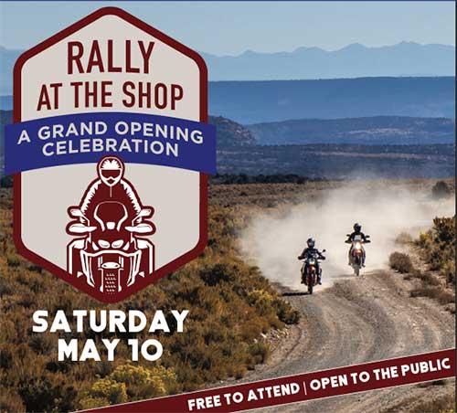 Rally at the Shop - Colorado Motorcycle Adventures