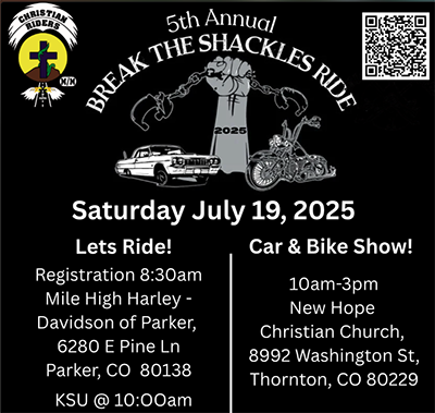 5th Annual Break the Shackles Ride